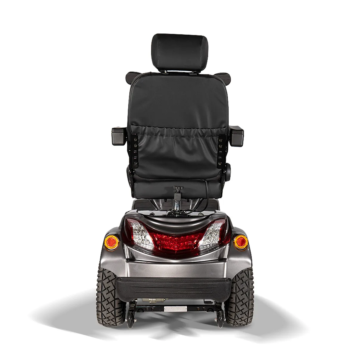 Ignite Mobility Scooter in Grey Rear View.jpg